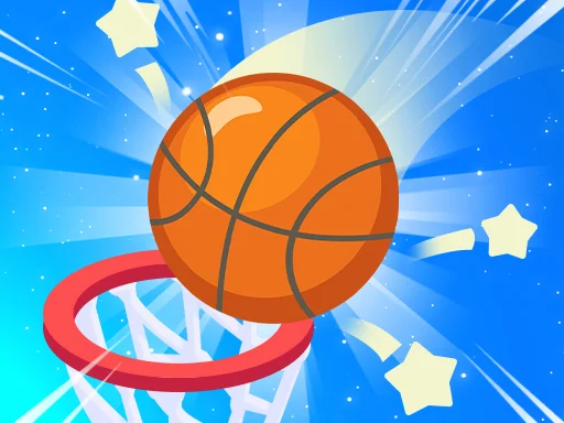 Bounce Dunk Frvr: اختبار رد الفعل