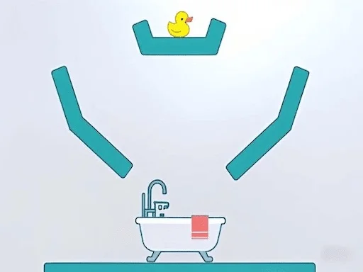 ساعد البط: منطق وقت الاستحمام
